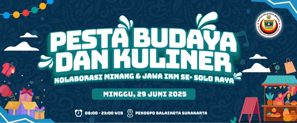 Pesta Budaya, Festival Kuliner & UMKM Minangkabau 2025