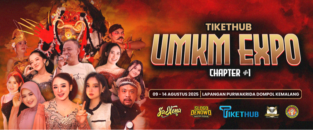 Poster TIKETHUB UMKM EXPO