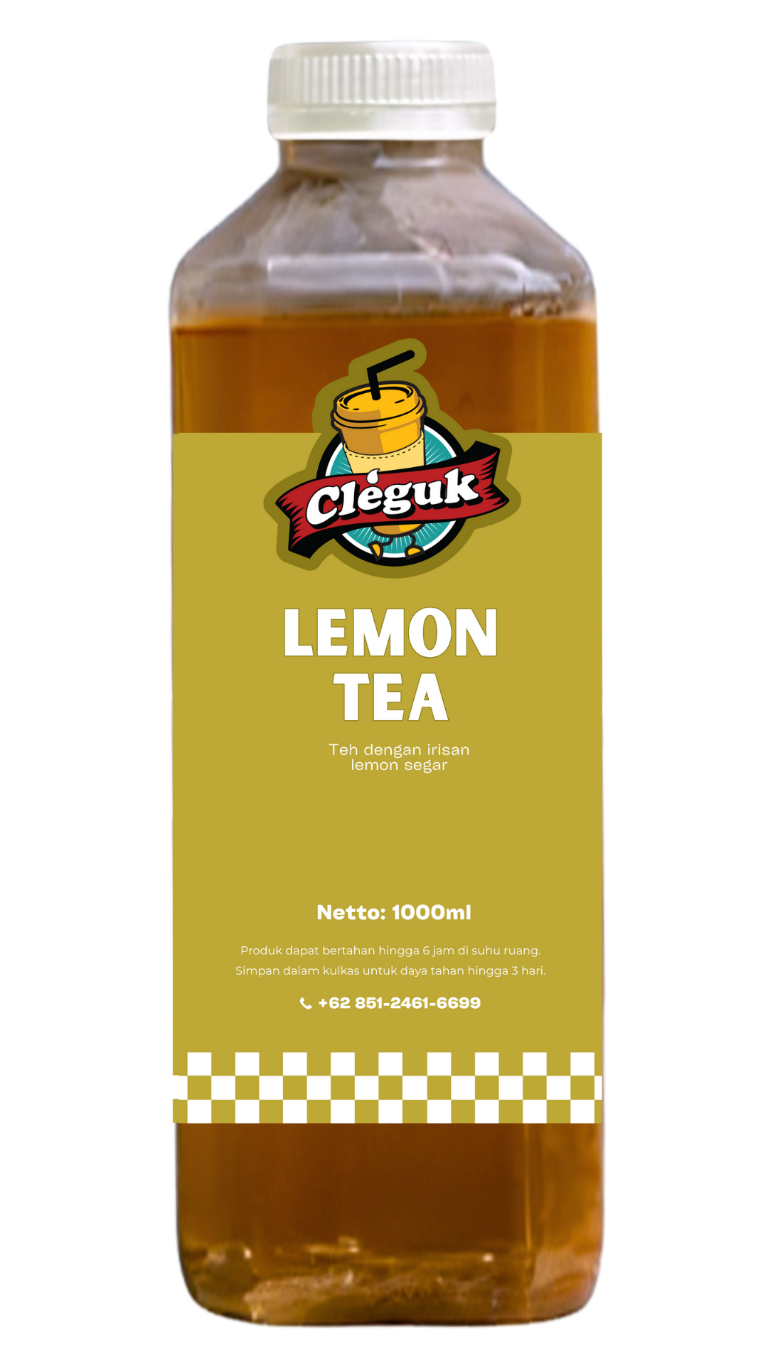 1 Liter Bottled Lemon Tea