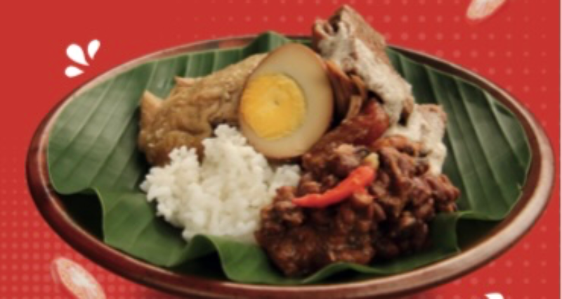 Nasi Gudeg Paha