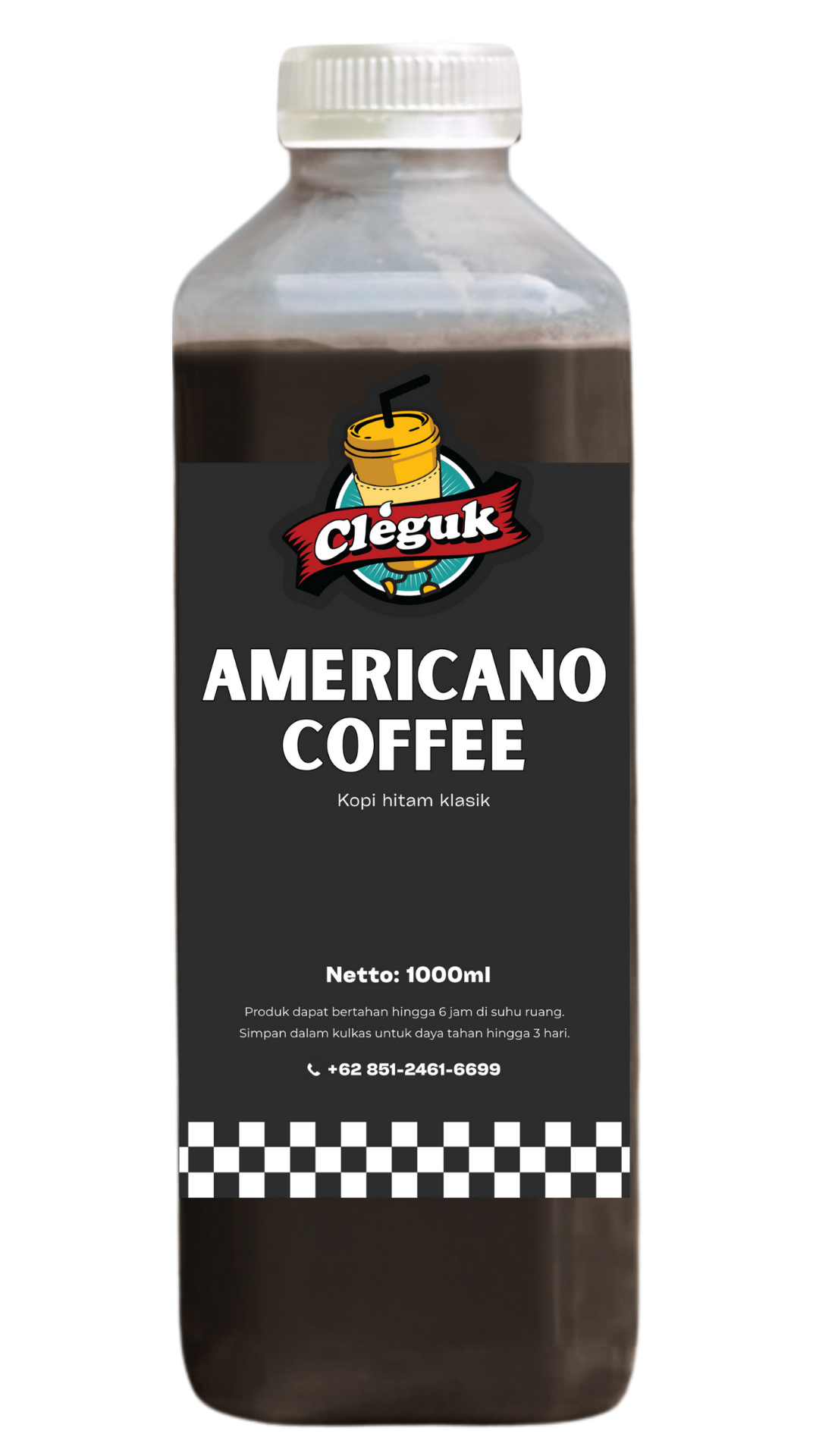 1 Liter Bottled Caffe Americano